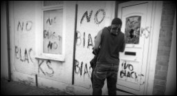 Racist graffiti