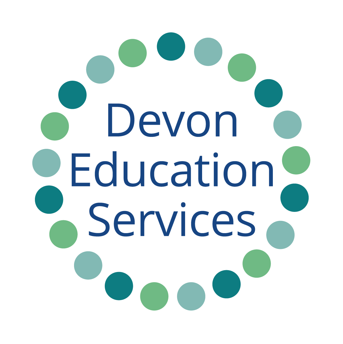 Devon Education Services colour logo