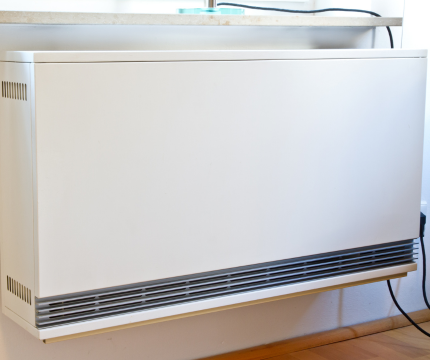 White storage heater that will be affected by the national RTS turn off on 30 June