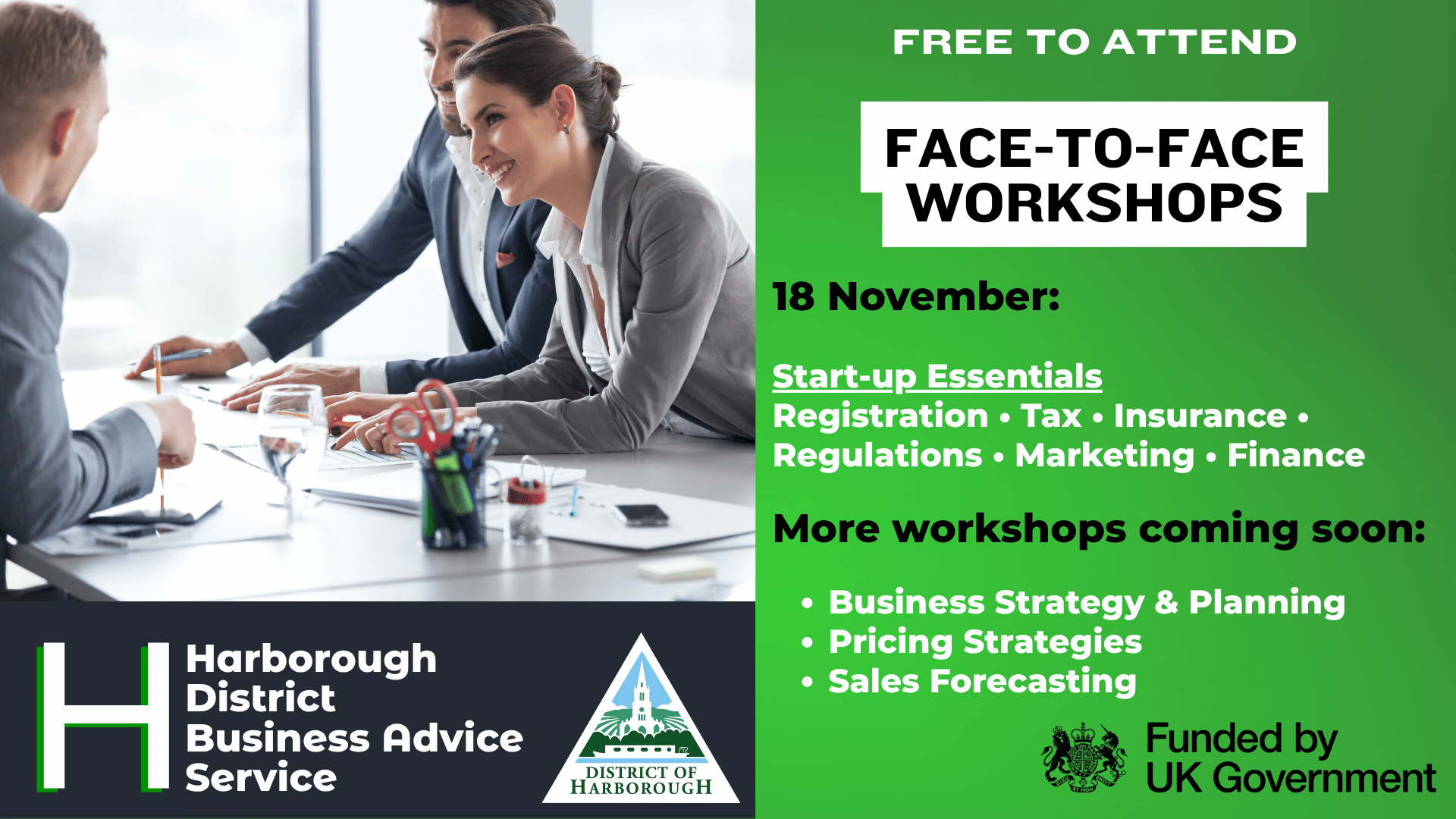 Flyer listing hedlines linked to the features in the article below