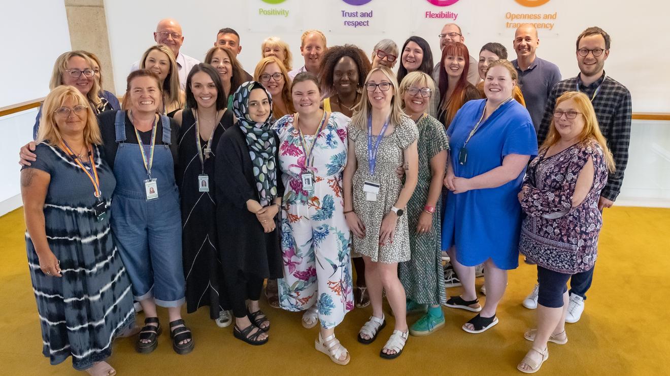 Local Area Coordinators pictured together