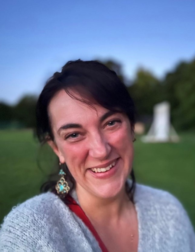 The image shows Amanda Bolt smiling at the camera. 